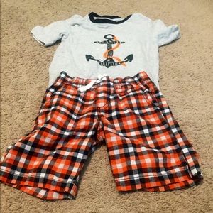 Boys Gymboree matching set